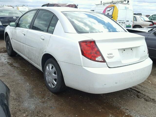 1G8AJ52F63Z149085 - 2003 SATURN ION WHITE photo 3