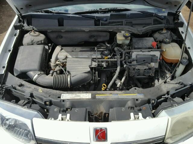 1G8AJ52F63Z149085 - 2003 SATURN ION WHITE photo 7