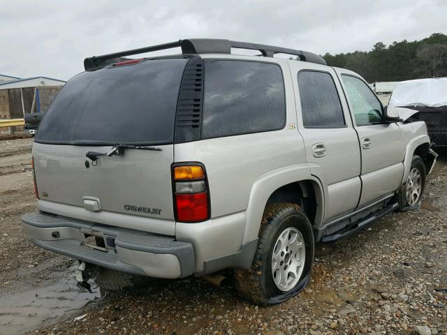 1GNEK13Z54R118148 - 2004 CHEVROLET TAHOE K150 TAN photo 4