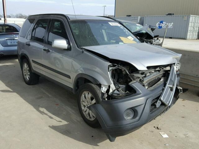 JHLRD78875C017630 - 2005 HONDA CR-V EX GRAY photo 1