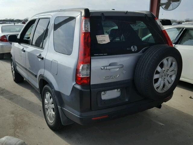 JHLRD78875C017630 - 2005 HONDA CR-V EX GRAY photo 3