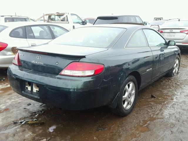 2T1CF22PXXC121605 - 1999 TOYOTA CAMRY SOLA GREEN photo 4