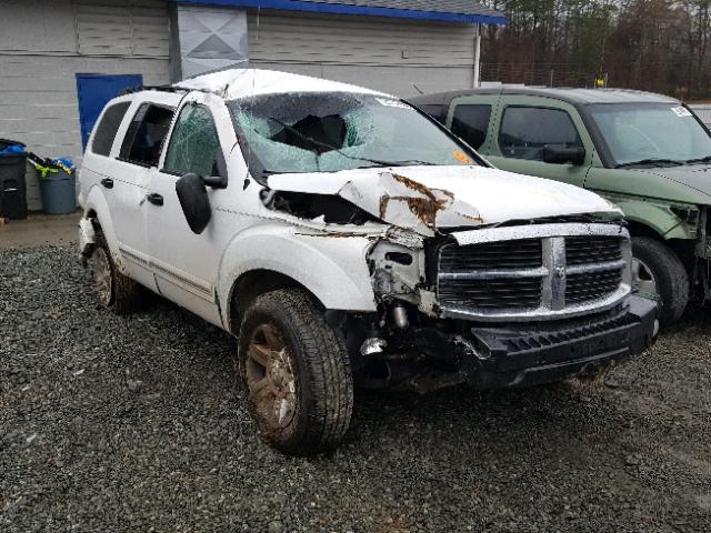 1D4HD48N25F566361 - 2005 DODGE DURANGO SL WHITE photo 1