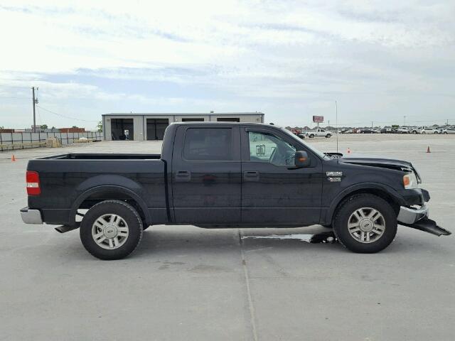 1FTPW12547KC01815 - 2007 FORD F150 SUPER BLACK photo 10