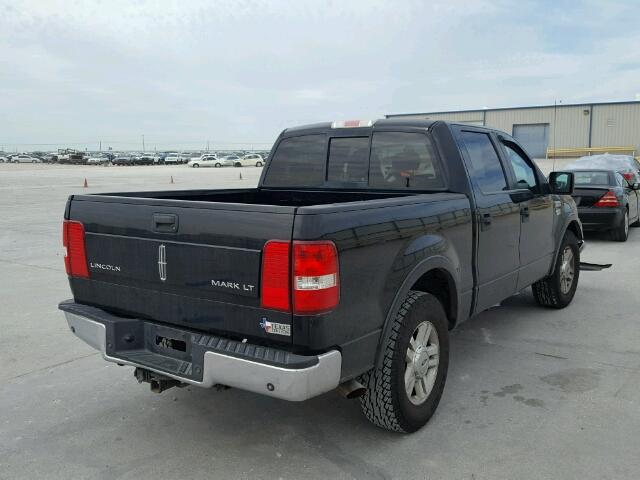 1FTPW12547KC01815 - 2007 FORD F150 SUPER BLACK photo 4