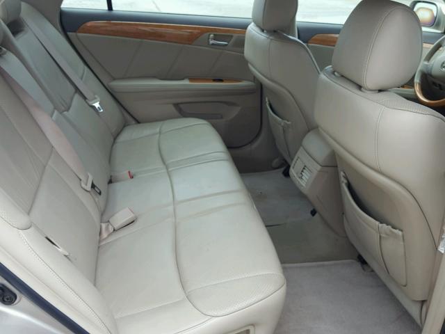 4T1BK36B95U023592 - 2005 TOYOTA AVALON XL BEIGE photo 6