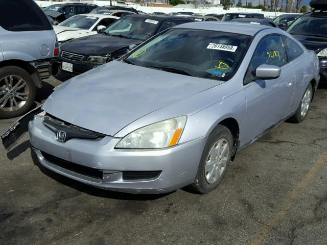 1HGCM72244A026630 - 2004 HONDA ACCORD LX SILVER photo 2