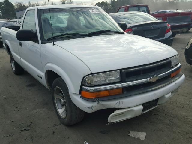 1GCCS14541K129545 - 2001 CHEVROLET S TRUCK S1 WHITE photo 1