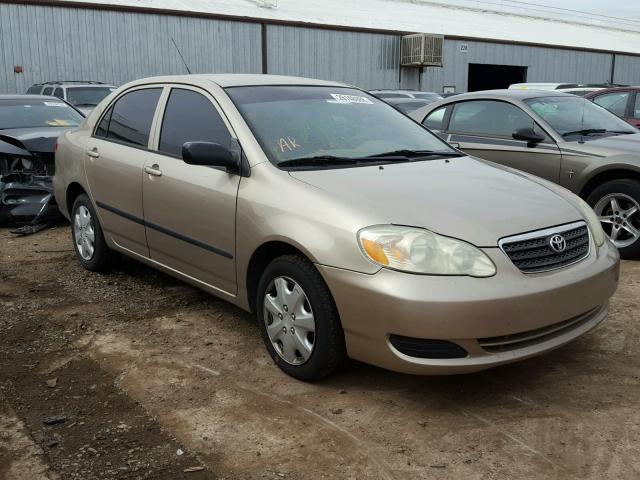 1NXBR32E55Z510963 - 2005 TOYOTA COROLLA CE BEIGE photo 1