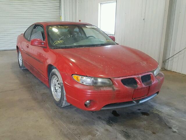 1G2WP12K8YF144791 - 2000 PONTIAC GRAND PRIX RED photo 1