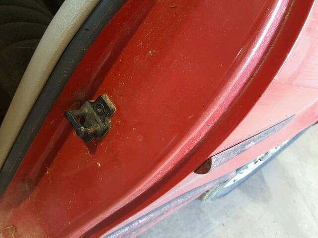 1G2WP12K8YF144791 - 2000 PONTIAC GRAND PRIX RED photo 10