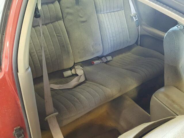 1G2WP12K8YF144791 - 2000 PONTIAC GRAND PRIX RED photo 6