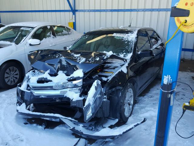 3FAHP0JA7CR362469 - 2012 FORD FUSION SEL BLACK photo 2