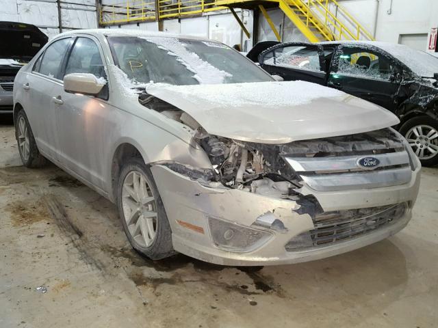 3FAHP0JGXAR311680 - 2010 FORD FUSION SEL GOLD photo 1