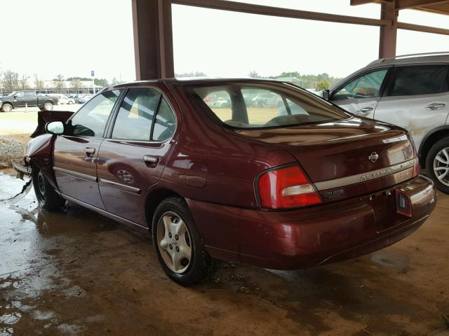 1N4DL01D61C174221 - 2001 NISSAN ALTIMA XE MAROON photo 3