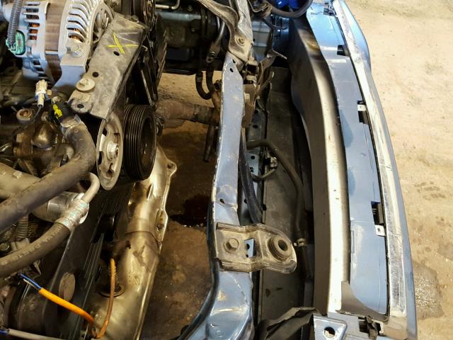 4S3BL616087226807 - 2008 SUBARU LEGACY 2.5 BLUE photo 9