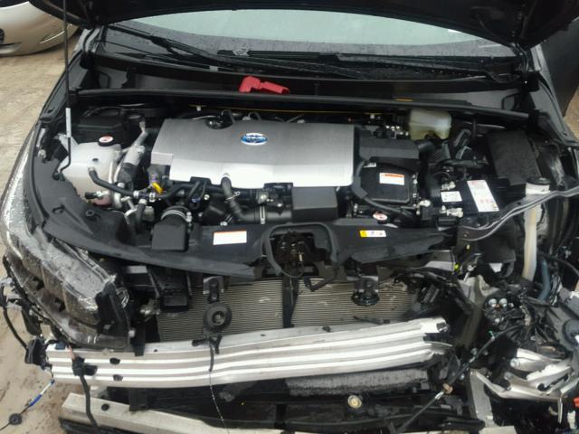 JTDKARFP9H3048654 - 2017 TOYOTA PRIUS PRIM ნაცრისფერი ფოტო 7