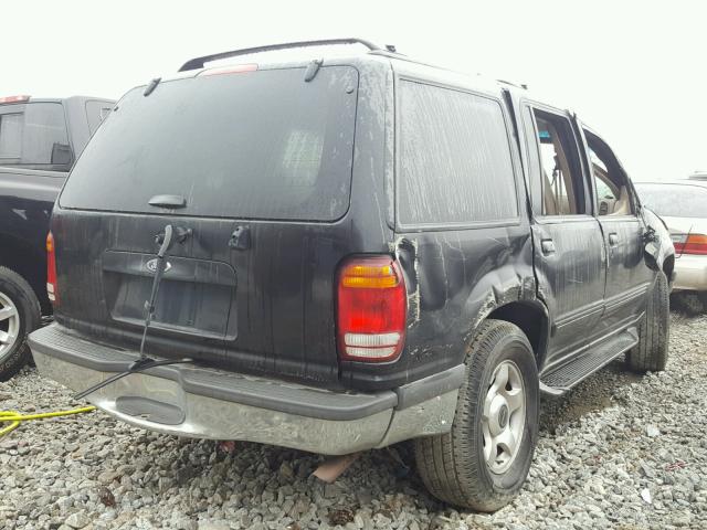 1FMZU32E7WZB72418 - 1998 FORD EXPLORER BLACK photo 4