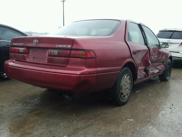 4T1BG22K7VU146227 - 1997 TOYOTA CAMRY CE MAROON photo 4