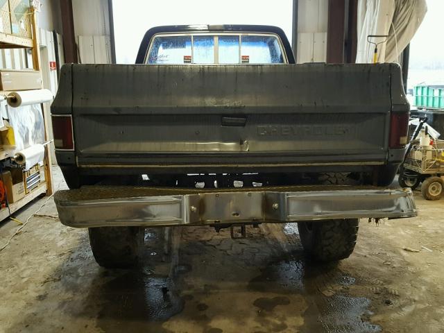 1GCEK14H6GF341903 - 1986 CHEVROLET K10 GRAY photo 10