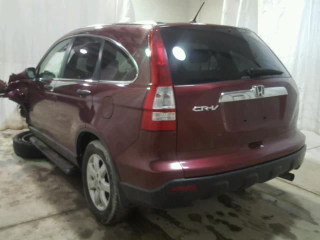 5J6RE48538L014432 - 2008 HONDA CR-V EX RED photo 3