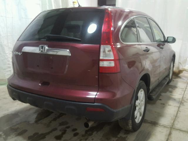 5J6RE48538L014432 - 2008 HONDA CR-V EX RED photo 4