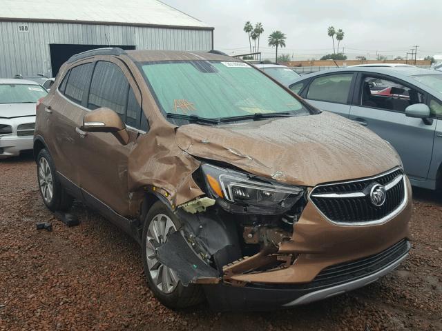 KL4CJASB0HB104416 - 2017 BUICK ENCORE PRE BROWN photo 1