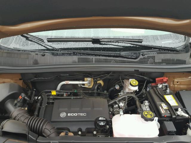 KL4CJASB0HB104416 - 2017 BUICK ENCORE PRE BROWN photo 7