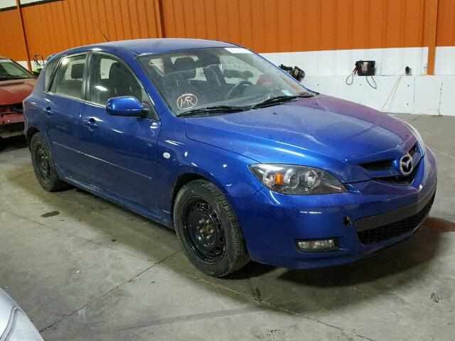 JM1BK343771726855 - 2007 MAZDA 3 HATCHBAC BLUE photo 1