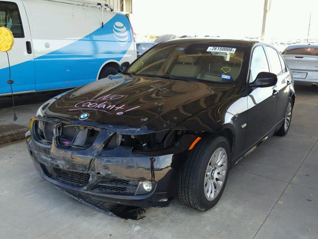 WBAPH77569NL83683 - 2009 BMW 328 I BLACK photo 2