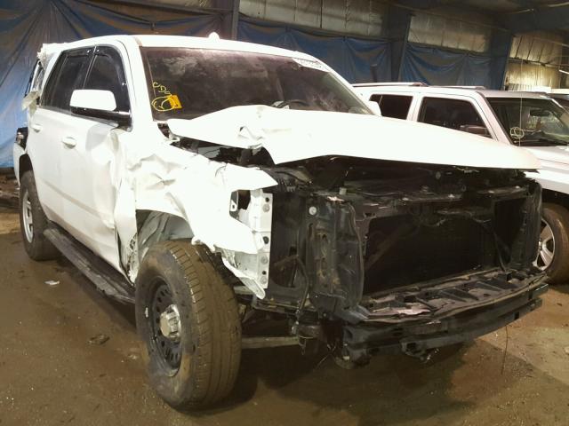 1GNSK3EC3FR304233 - 2015 CHEVROLET TAHOE SPEC WHITE photo 1