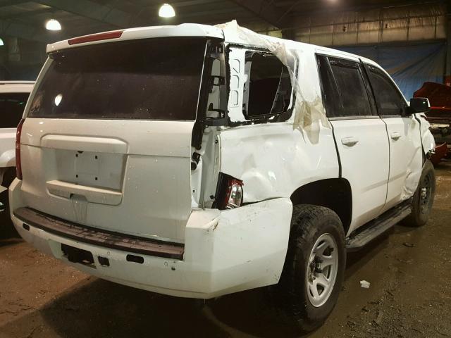 1GNSK3EC3FR304233 - 2015 CHEVROLET TAHOE SPEC WHITE photo 4