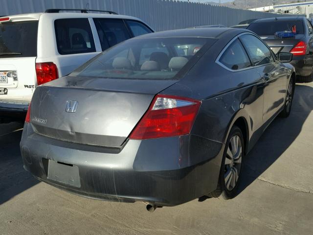 1HGCS12368A004808 - 2008 HONDA ACCORD LX- GRAY photo 4