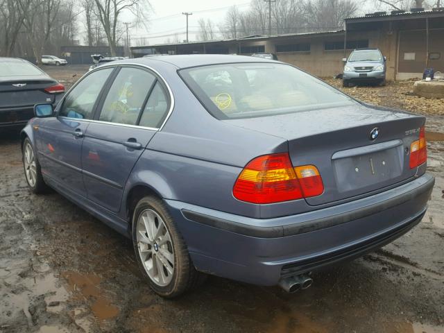 WBAEW53453PG10293 - 2003 BMW 330 XI BLUE photo 3