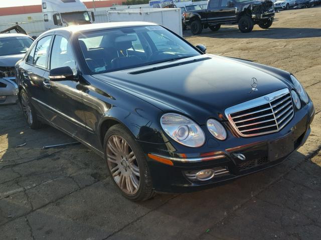 WDBUF72XX8B231795 - 2008 MERCEDES-BENZ E 550 BLACK photo 1