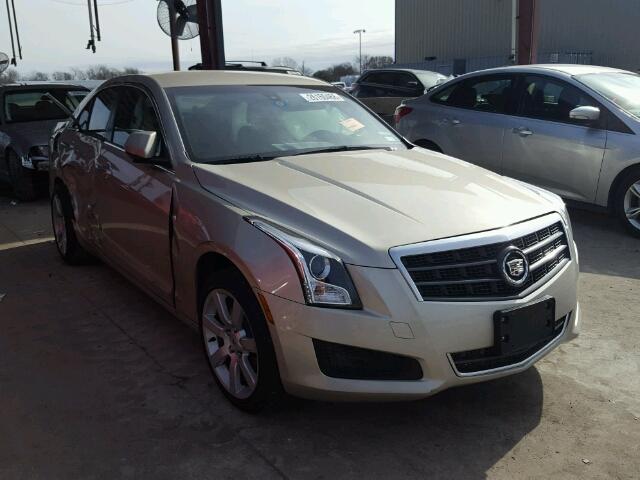 1G6AA5RA4D0152978 - 2013 CADILLAC ATS GOLD photo 1