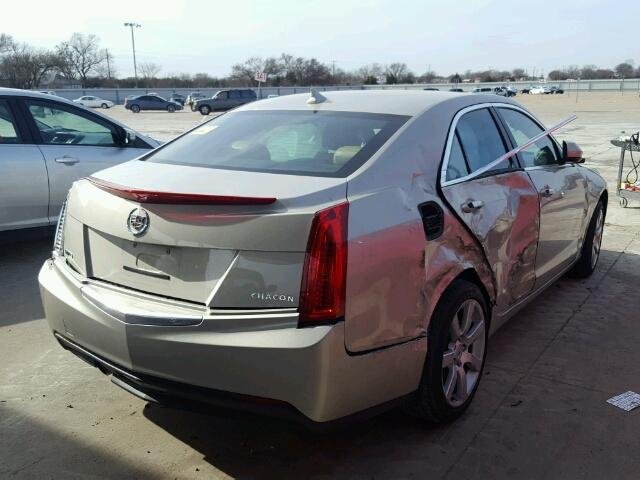 1G6AA5RA4D0152978 - 2013 CADILLAC ATS GOLD photo 4