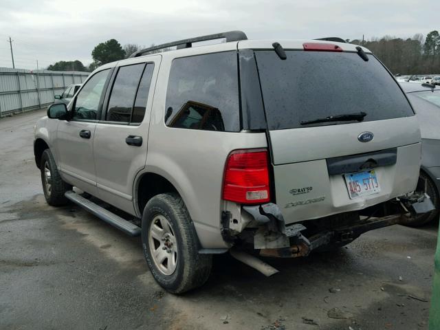 1FMZU62K83UB73691 - 2003 FORD EXPLORER X BEIGE photo 3