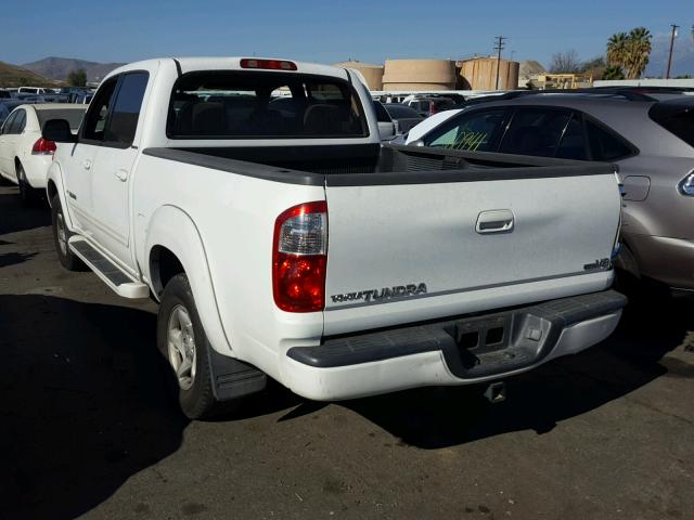 5TBET38114S459545 - 2004 TOYOTA TUNDRA DOU WHITE photo 3