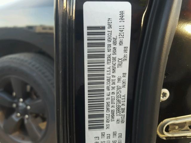 1C6RR6FG0FS575787 - 2015 RAM 1500 ST BLACK photo 10