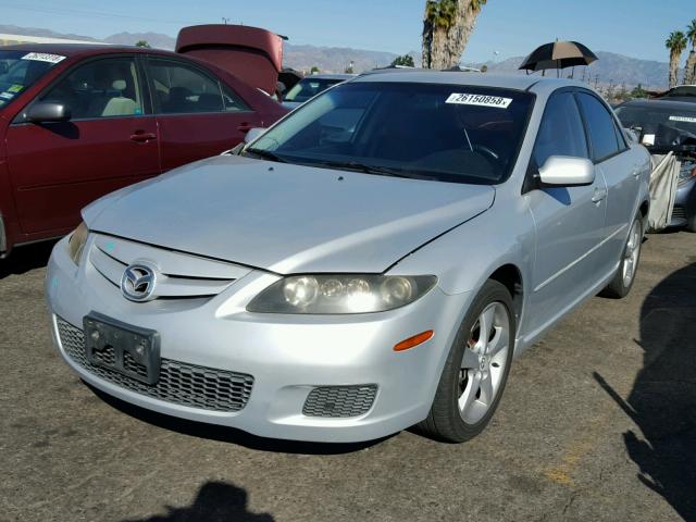 1YVHP80C675M47480 - 2007 MAZDA 6 I SILVER photo 2