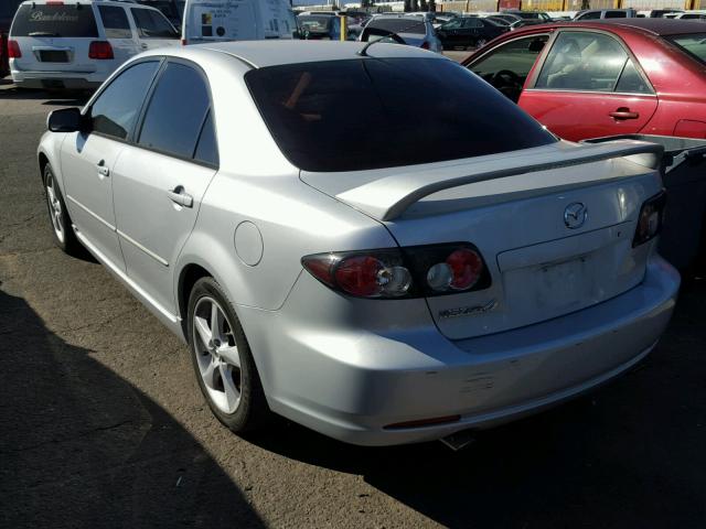 1YVHP80C675M47480 - 2007 MAZDA 6 I 银色 照片 3