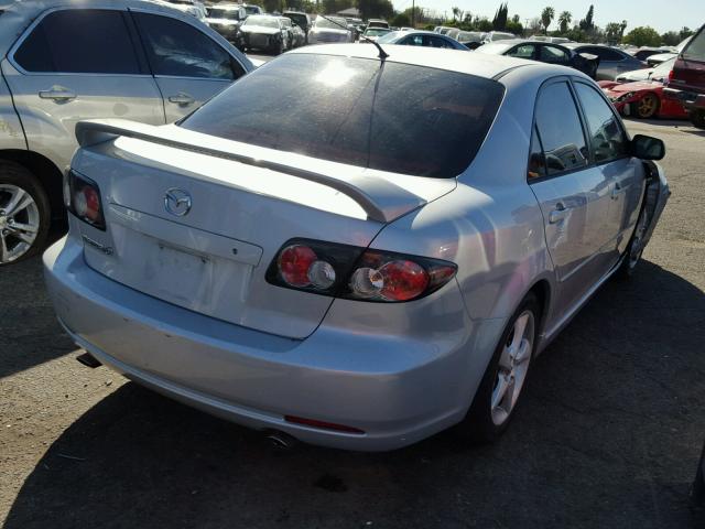 1YVHP80C675M47480 - 2007 MAZDA 6 I SILVER photo 4