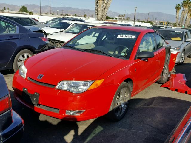 1G8AW14F85Z140303 - 2005 SATURN ION LEVEL RED photo 2