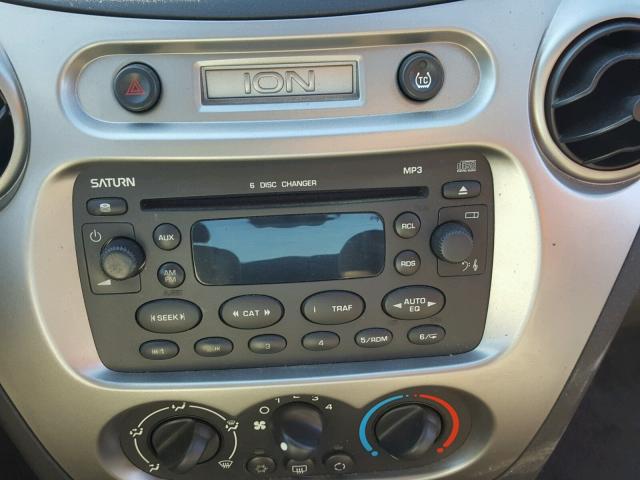 1G8AW14F85Z140303 - 2005 SATURN ION LEVEL წითელი ფოტო 9