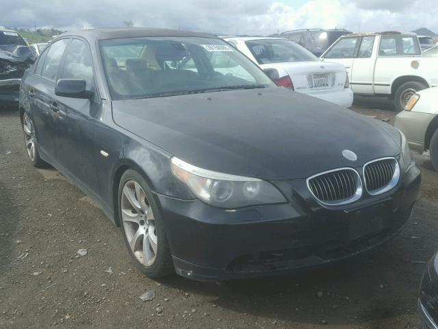 WBANB53586CP02544 - 2006 BMW 550 I BLACK photo 1