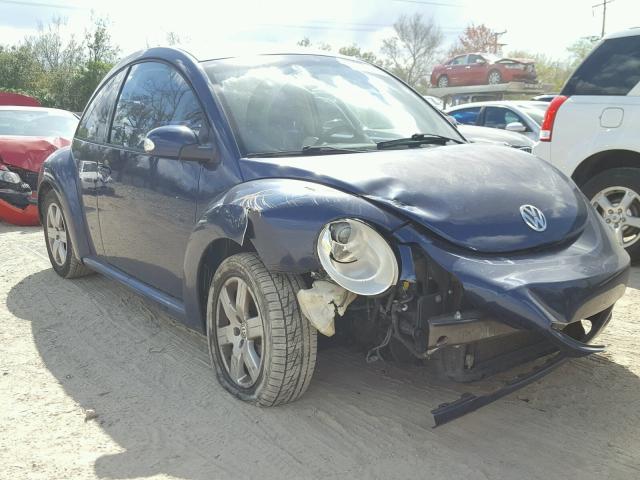 3VWPW31C17M503791 - 2007 VOLKSWAGEN NEW BEETLE BLUE photo 1