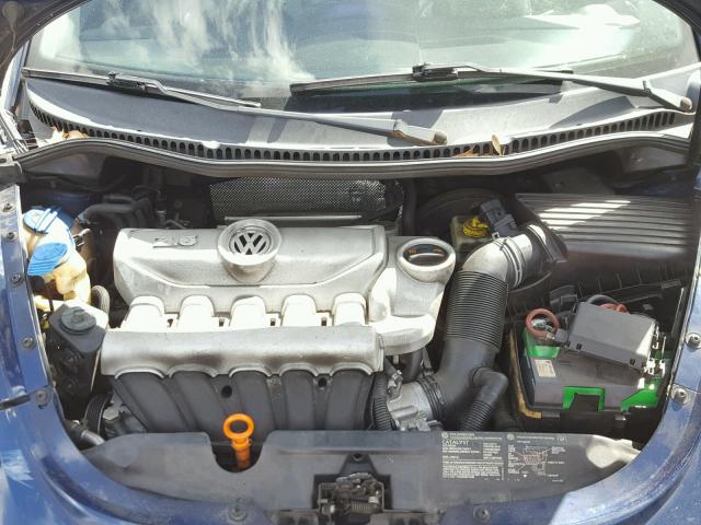 3VWPW31C17M503791 - 2007 VOLKSWAGEN NEW BEETLE 蓝色 照片 7