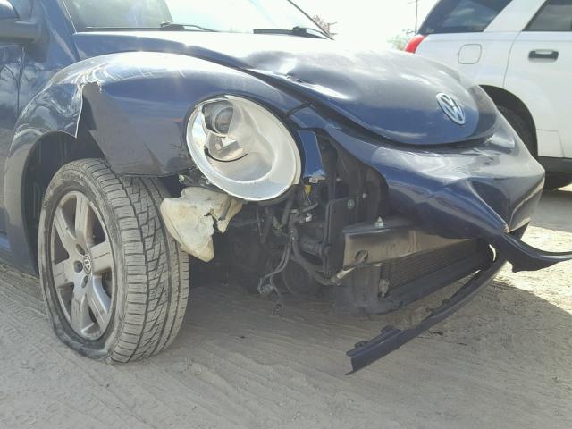 3VWPW31C17M503791 - 2007 VOLKSWAGEN NEW BEETLE 蓝色 照片 9