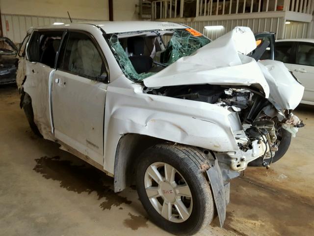 2GKALMEK7D6398905 - 2013 GMC TERRAIN SL WHITE photo 1